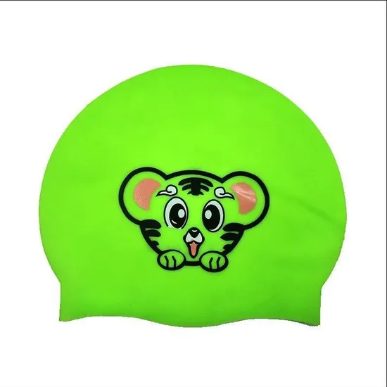 Cuffie da nuoto in silicone, impermeabili, per piscina, protezione per le orecchie, grandi, cappello da sub