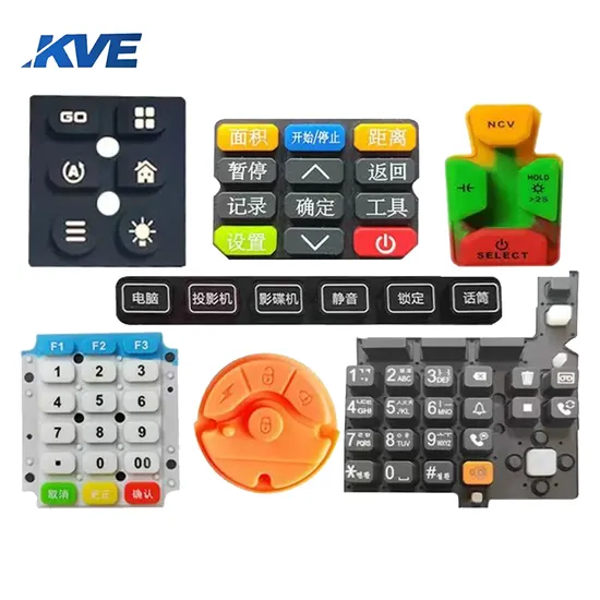 Tastiere in gomma siliconica personalizzate per soluzioni di produzione OEM di precisione