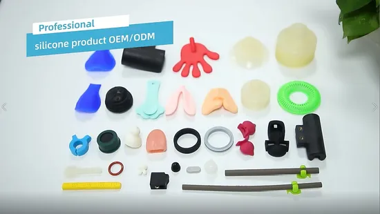 Parti in gomma stampate Fornitura di prodotti in gomma siliconica personalizzati di alta qualità Servizi di stampaggio della gomma