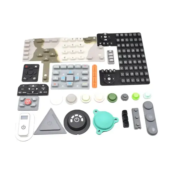 Servizi efficienti di formatura della gomma per pulsanti in silicone di alta qualità